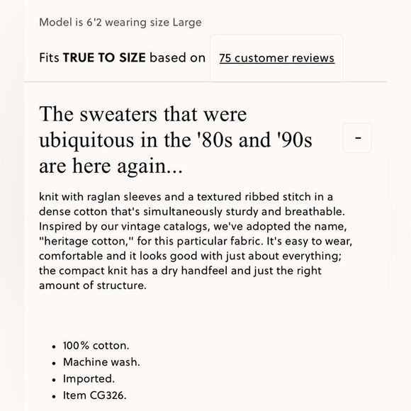 NWT J CREW Heritage cotton ribbed sweater in Darkest Indigo Navy - Picture 6 of 7